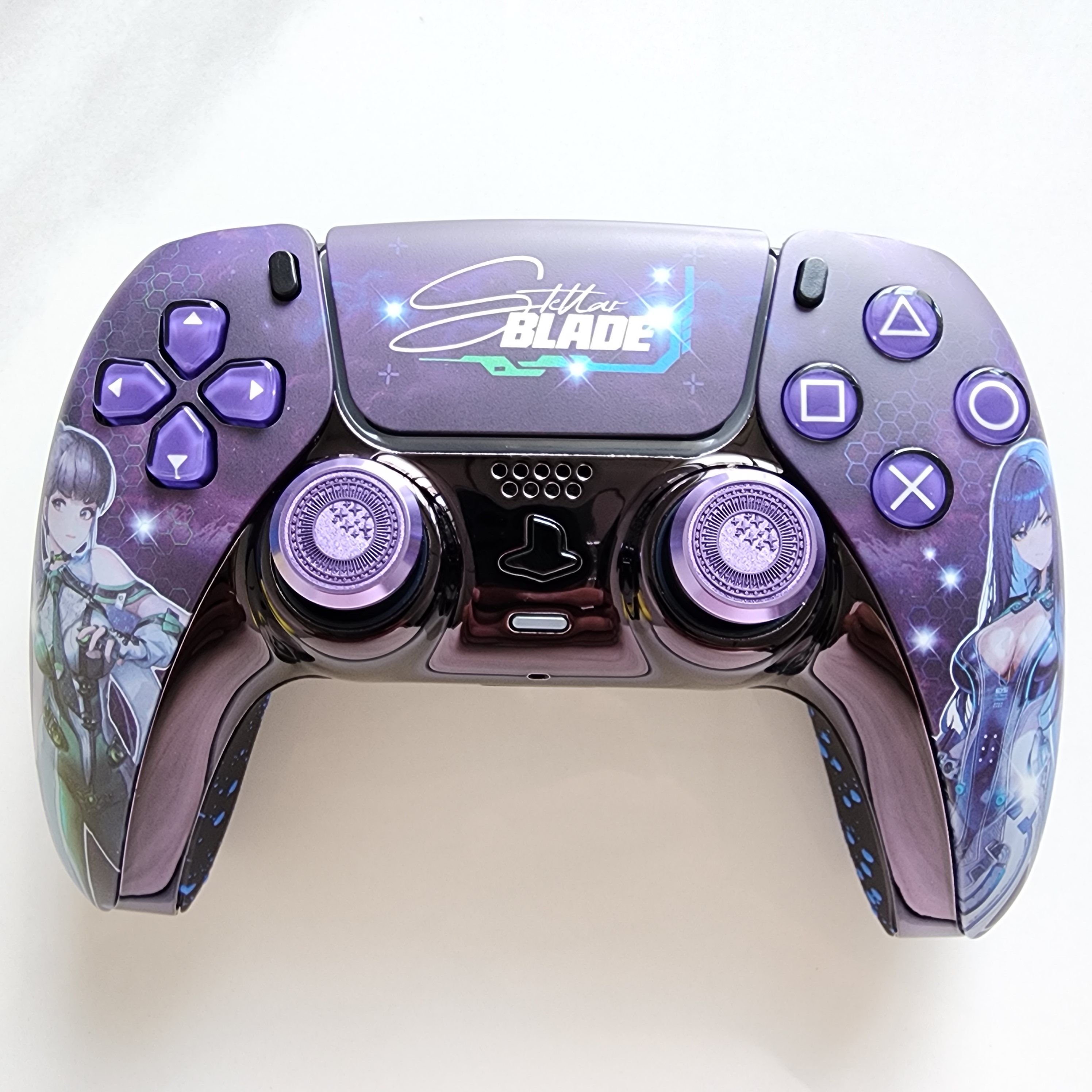 改装升级PS5游戏机手柄霍尔电磁摇杆TMR摇杆PS5原装手柄 北极剑星