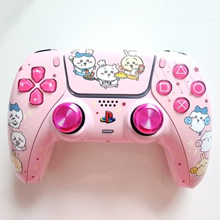改装PS5游戏机手柄霍尔电磁摇杆TMR摇杆PS5手柄 Chiikawa音乐之星