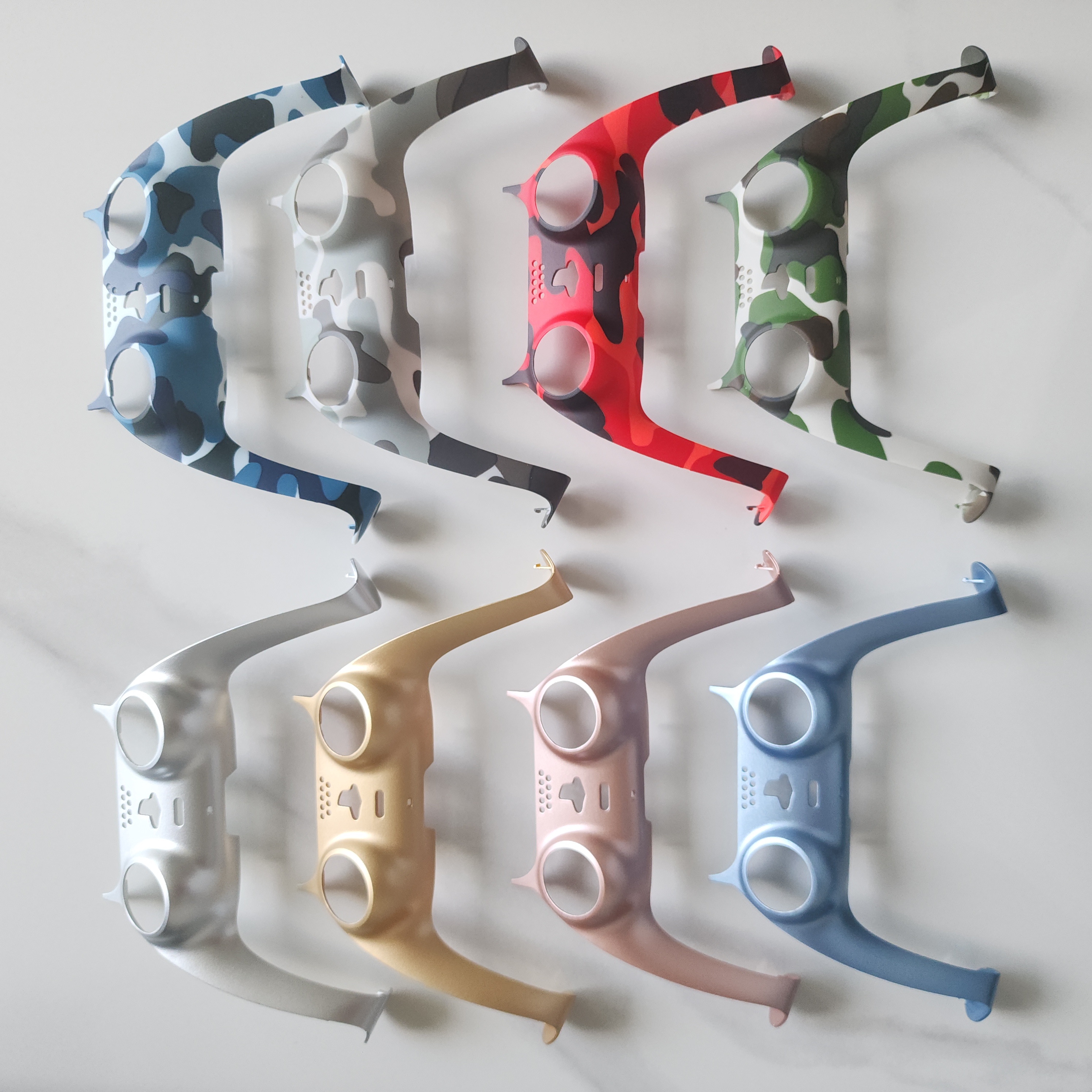 索尼PS5游戏机手柄外壳装饰条 PS5手柄装饰板 PS5手柄替换装饰片