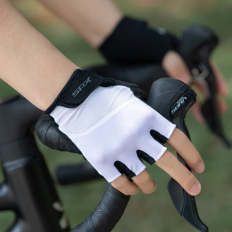 喜德盛自行车lab008骑行手套半指男防滑减震夏季山地车公路车短指