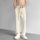 夏季主推~垂感冰丝裤纯色休闲裤直筒西裤男X8812-P50_控68，男装休闲裤，星座1102-1