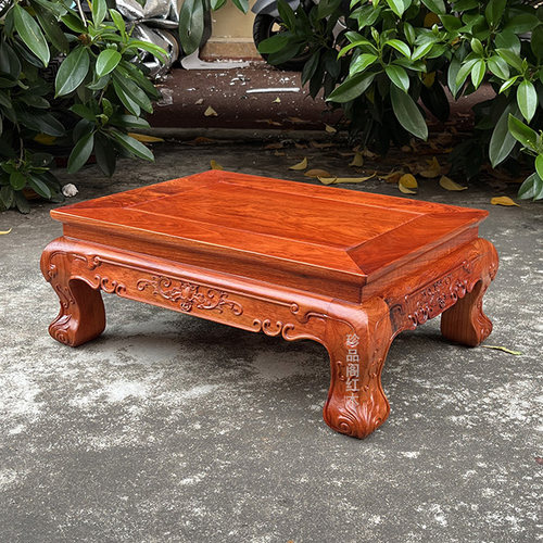 红木家具缅甸花梨木炕桌家用实木飘窗桌榻榻米炕几小桌子茶桌茶几
