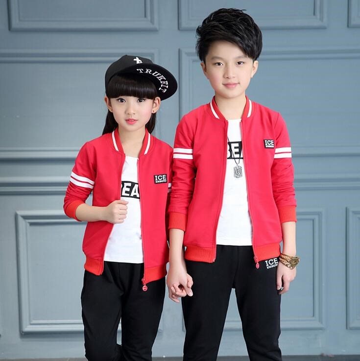 12女童夏裝10三件套裝6女孩衣服7男童9兒童裝8秋裝4運動11歲5
