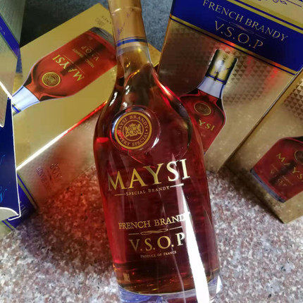 法国迈斯金典白兰地VSOP正品礼盒装进口迈斯婚宴席送人洋酒