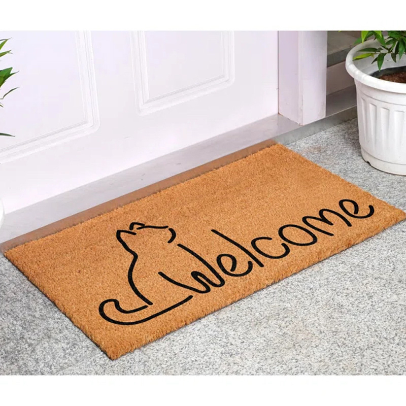 印度进口椰棕门垫家用防滑脚垫