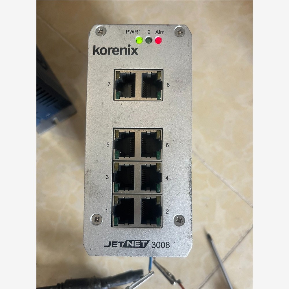 科洛理思Korenix工业交换机Jetnet3008，拆机正