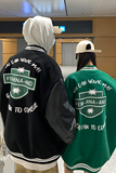 EQ91情侣装外套男2024新款秋装棒球服呢料夹克创意印花P118，男装夹克，电商C306-1
