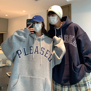 EQ101 情侣装卫衣连帽长袖宽松秋装外套2024新款 女装类目 P63图片
