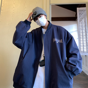 EQ108 工装外套男2024秋装新款棒球服夹克学院风学生 P98图片