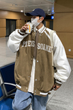 EQ83镂空绣花玉米粒拼色外套男秋装夹克2024新款棒球服学院风P93，男装夹克，电商C306-1