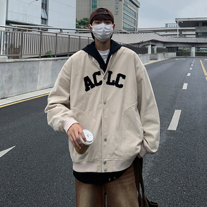 EQ81 玉米粒外套男2024新款秋装毛巾绣刺绣棒球服夹克 高品质 P88图片