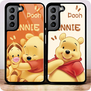 小熊维尼卡通手机壳s22+适用S21 S23 FE S24 ultra保护套note20三星S26小米13华为P60荣耀80  A35 A55 S24FE