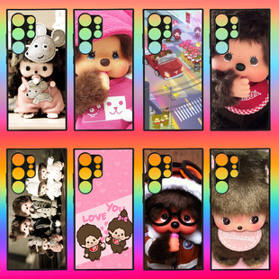 蒙奇奇卡通女A56三星S25 FE手机壳edge适用S21 S23 S24 ultra note 20 A54 A35 A55 A36 A17 A15 A16 S26 A32