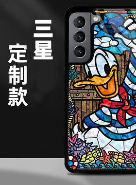 迪士尼唐老鸭软手机壳s22+适用S21 S10 note 8 9 20三星S20 A35 A55 Galaxy S23 S24 ultra S23 FE硅胶S21FE