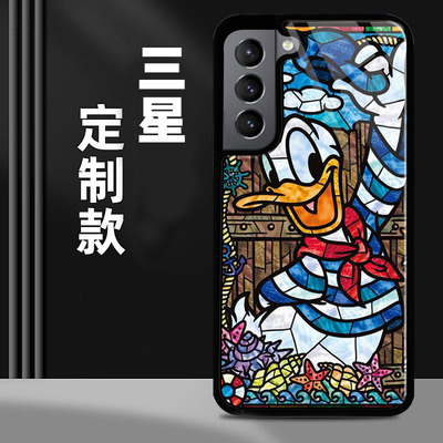 迪士尼唐老鸭软手机壳s22+适用S26 S10 note 8 9 20三星S20 A35 A55 Galaxy S23 S24 ultra S23 FE硅胶S25FE