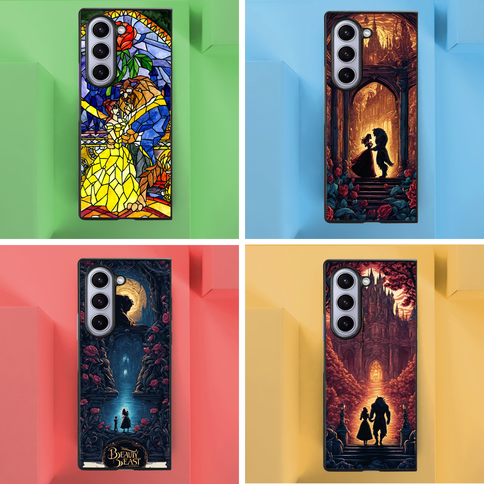 三星fold4硬壳卡通质量好防摔