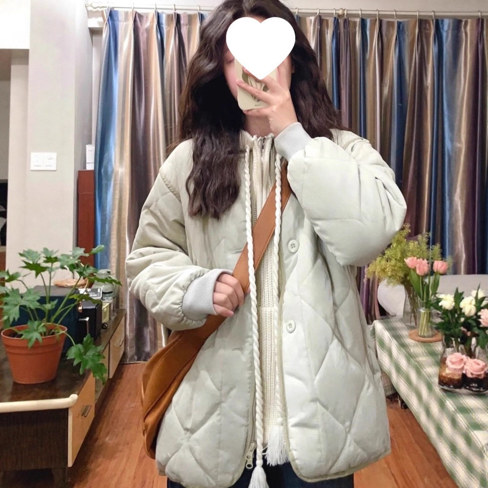 棉袄女冬季新款羽绒棉衣棉服女2025年小个子韩系冬装日系夹棉外套