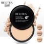 Moth bướm light concealer beauty Powder cake * 2 hộp màu tự nhiên trang điểm kiểm soát dầu lâu trôi dễ dàng tẩy trang mỹ phẩm - Bột nén phấn phủ laura