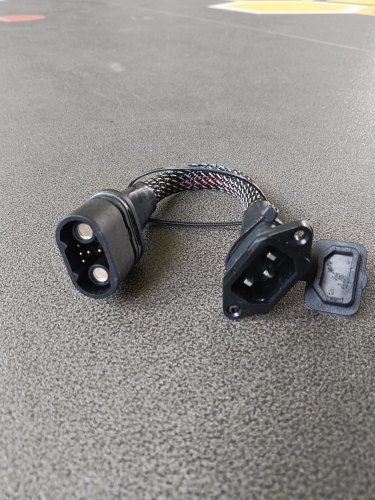 九号e300pmk2转接线品子口转pmk2公头转换线大炮充放连接线转换线