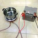 12V电热炉 汽车车用房车床车船用户外电炒锅400W 车载电炒菜锅24v