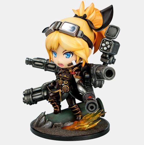 DNF礼盒王者契约女神枪装扮手办