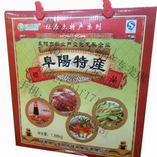 阜阳特产 颍州三原四组盒 牛腱 苔干 香椿 香油（双份）