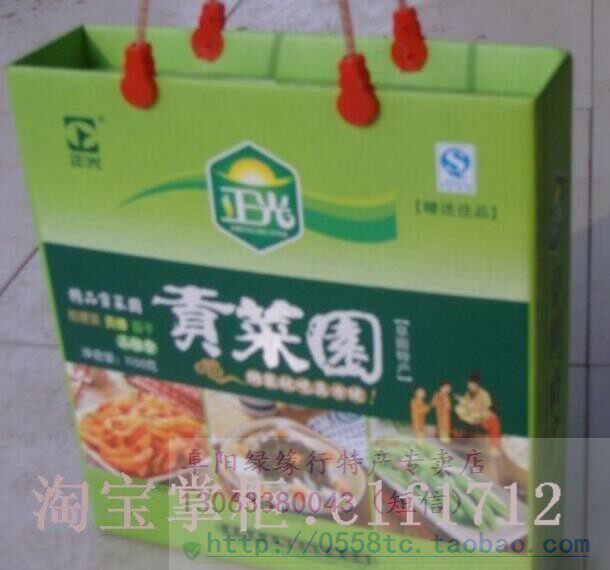 阜阳土特产&ldquo;贡菜园三组合开袋即食（苔干贡椿芥菜丝或桔梗）1150