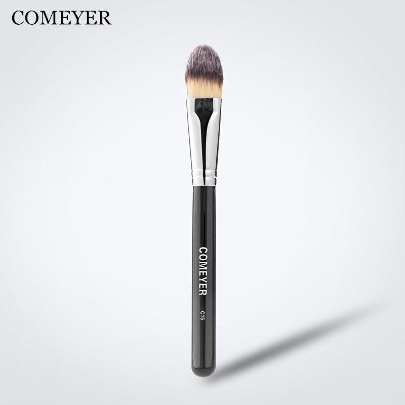 扁头可魅儿隔离柔软舌型粉底液刷