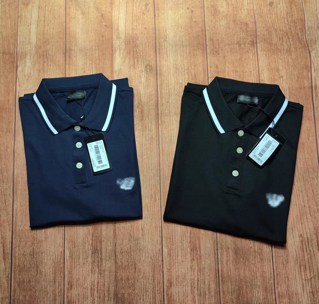 男士夏季丝光珠地棉小鸡翻领短袖polo衫