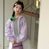 花与寻童装 女童外套2026年春款 软糯亲肤宽松显瘦洋气儿童休闲上衣