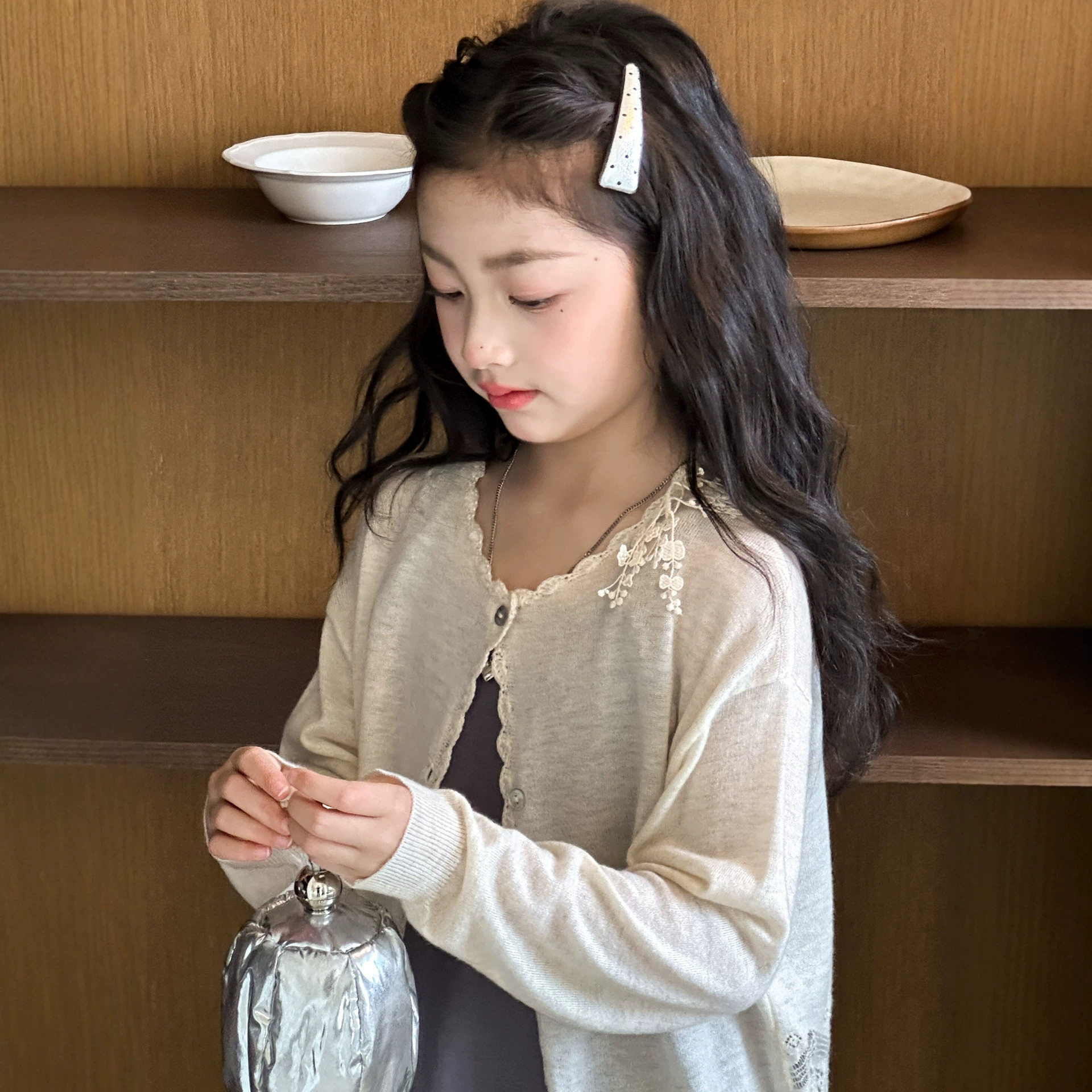 小红鱼女童防晒外套夏装薄款2026新款夏季轻薄空调服亲子装遮阳服