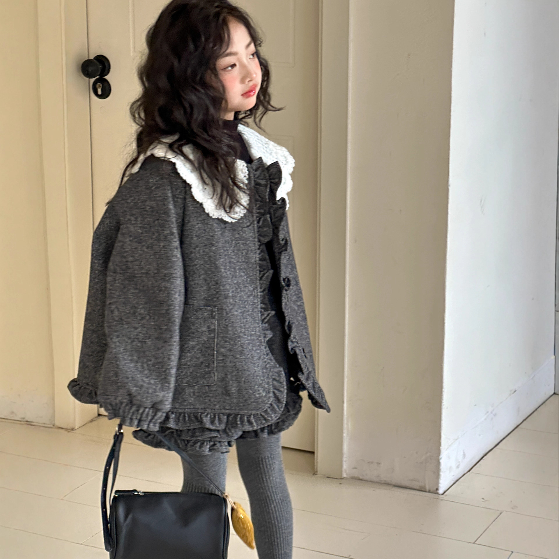 小红鱼女童加厚棉服2025冬装新款儿童冬季亲子装保暖外套洋气棉衣