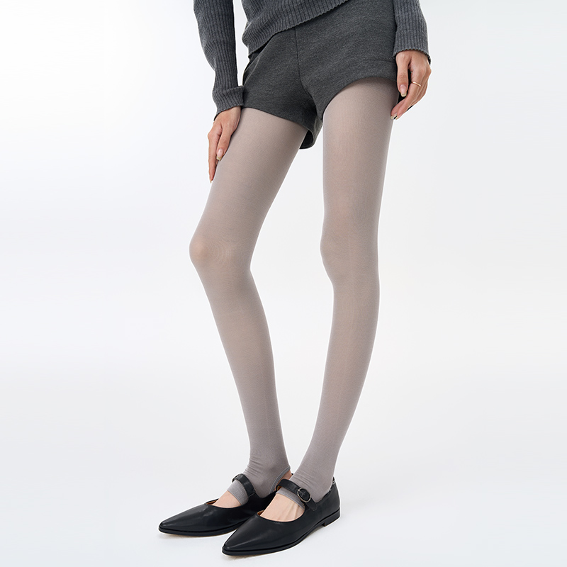 韩版春夏薄款显瘦修身踩脚连裤袜