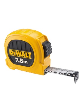 得伟DWHT36158L 双面卷尺7.5米公制尺子测量尺