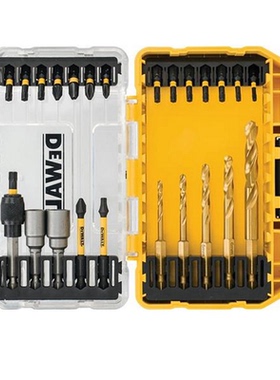 得伟DT70735T 麻花钻头电动起子头批头套筒套装25件