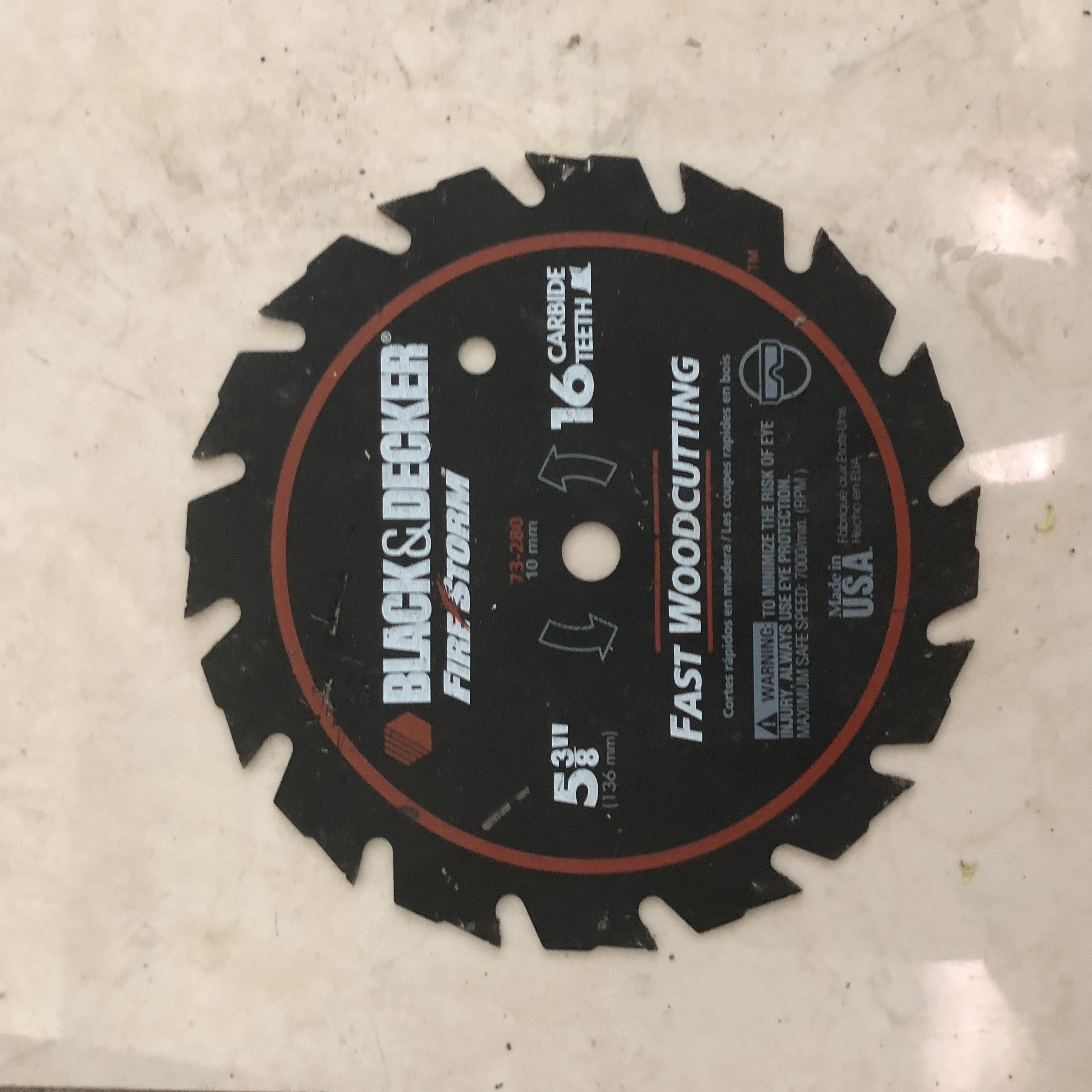 百得73-280电动工具锯片