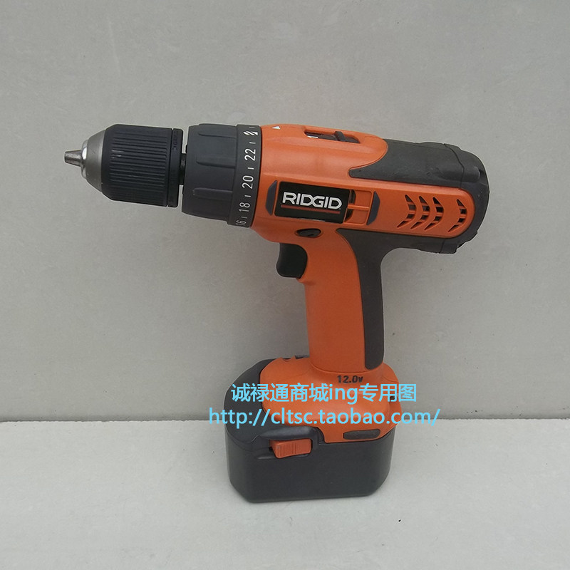 美国正品进口里奇二手12V充电式无线木工手电钻/螺丝刀/起子