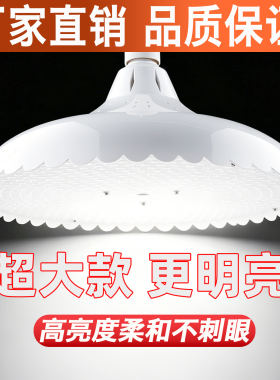 新国标LED白光灯超亮无频闪高显指市场摊位档口商超节能照明吊灯