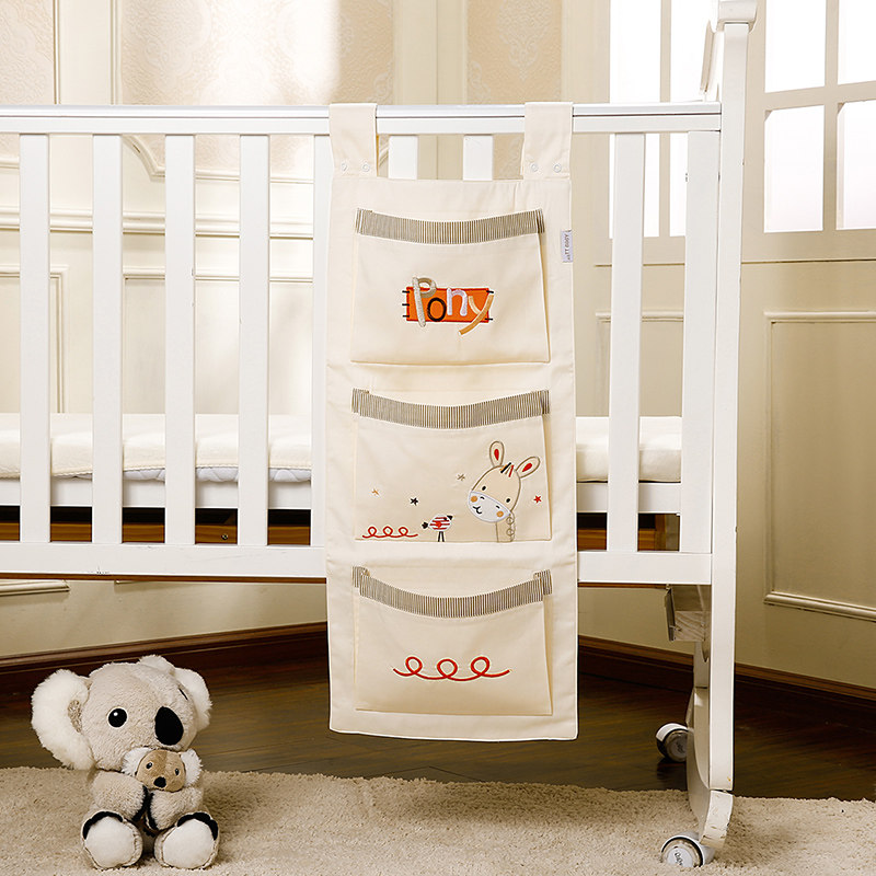 AUSTTBABY 多功能宝宝床包 婴儿床头挂袋 收纳袋子杂物袋