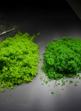 草粉仿真diy手工制作材料沙盘场景装饰绿草微景观苔藓植物青苔粉