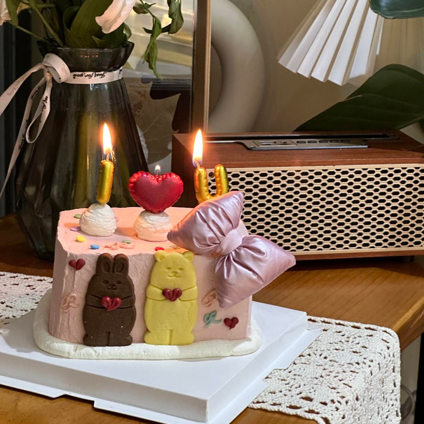 2.14情人节爱心熊兔造型饼干蛋糕装饰摆件蜡烛I爱心U情侣告白装扮,节庆用品/礼品,节日装扮用品,淘宝优惠券,粉丝福利购,淘宝优惠卷