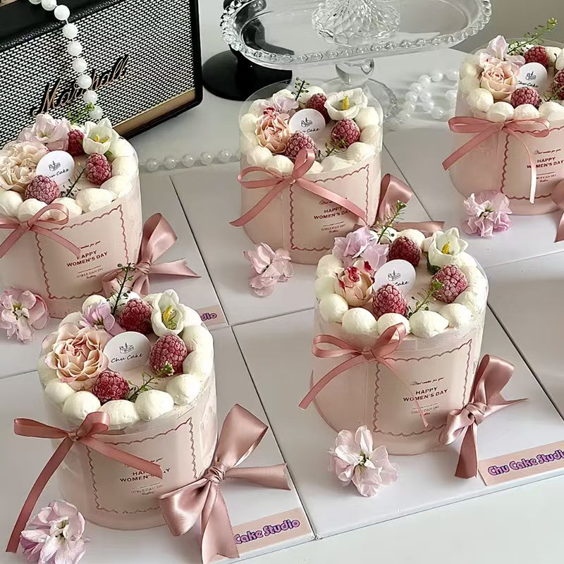 2025女神节快乐粉色贴纸