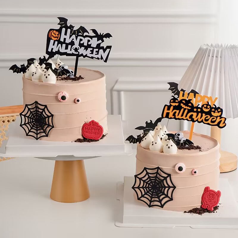 2024网红万圣节蛋糕装饰