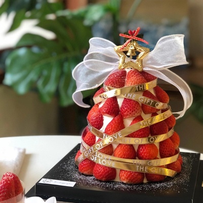 2024圣诞节许愿树蛋糕装饰