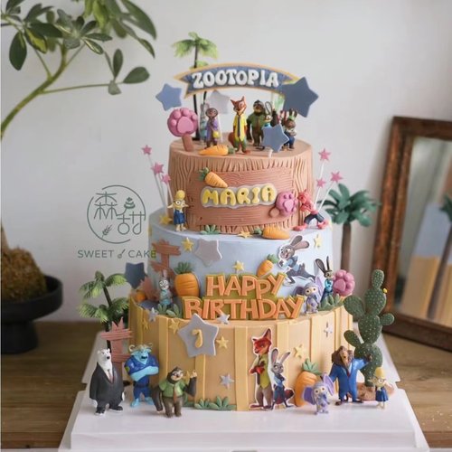 12款朱迪兔子尼克狐狸闪电牛狮子