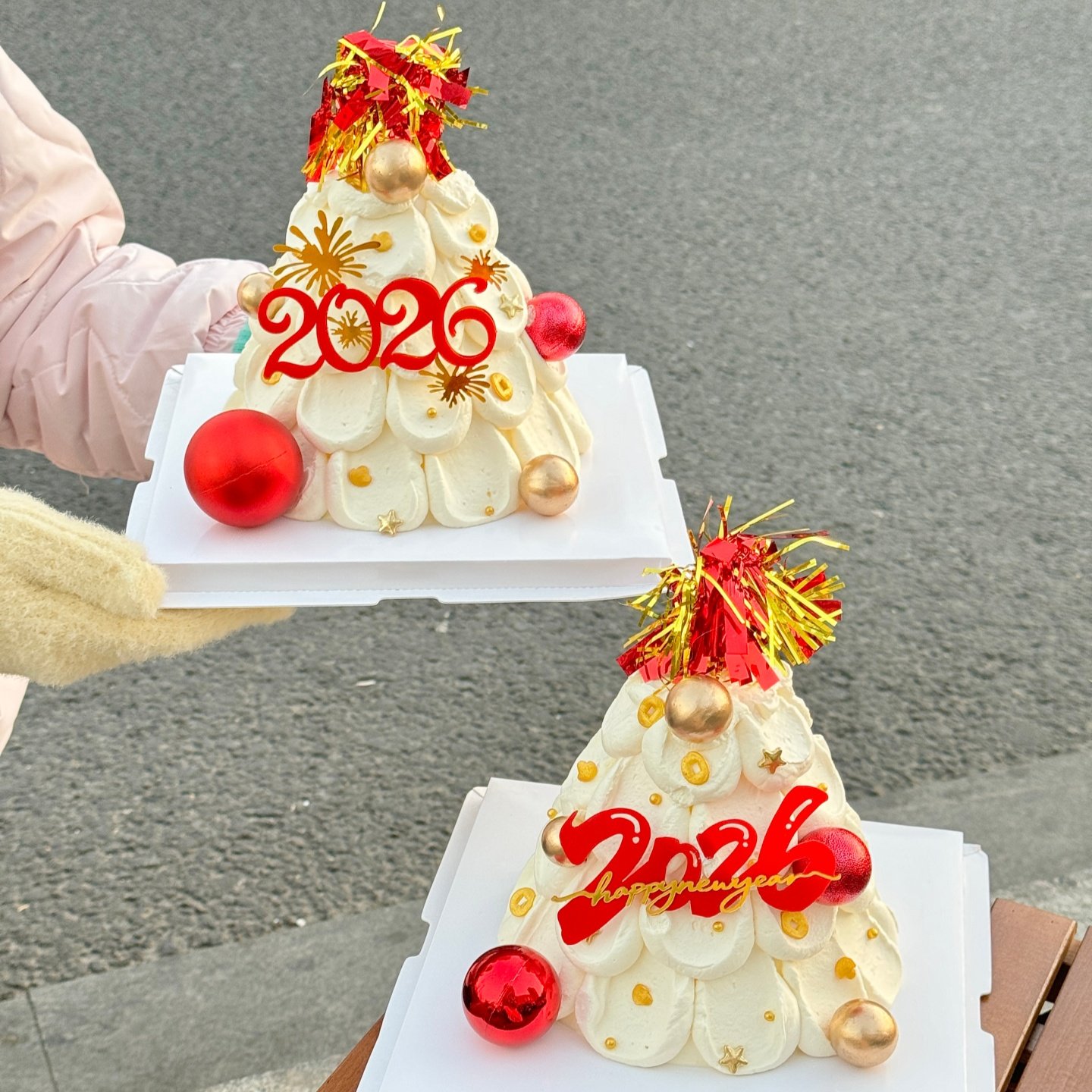 2026新年快乐亚克力蛋糕装饰插件除夕夜跨年马年许愿球雨丝装扮,节庆用品/礼品,节日装扮用品,淘宝优惠券,粉丝福利购,淘宝优惠卷