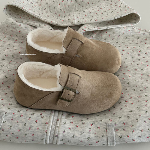 春日商店加绒勃肯鞋女