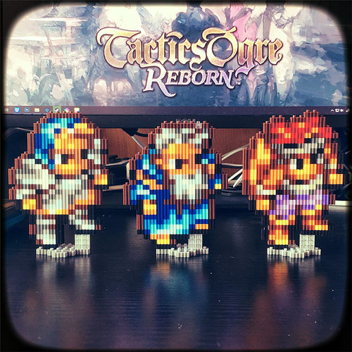 皇家骑士团神还原创意拼装摆件