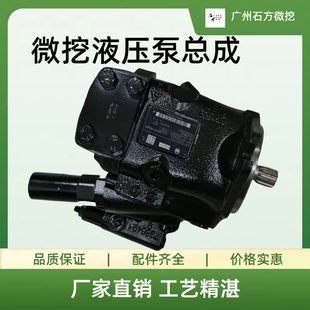 挖掘机威克诺森17液压泵总成 微挖主泵卡特301.5 301.7柱塞泵总成