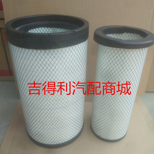 K2747PU空气滤芯适配江铃威龙HV5重卡货车2747空滤清器总成空气格